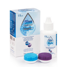 PRODUIT D'ENTRETIENT POUR LES LENTILLES 60ml , inclus une boite