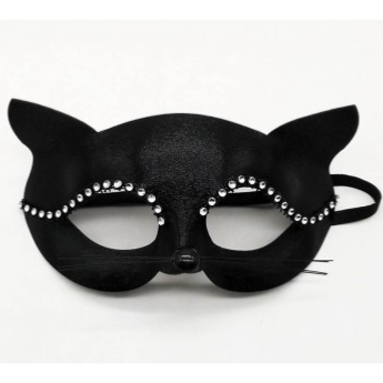 MASQUE DE CHAT AVEC STRASS