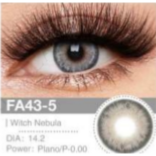 LENTILLES WITCH NEBULA, lentilles grises, ref.FA43-5