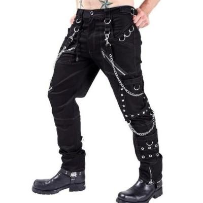    PANTALON ZIPER ROCK PUNK  