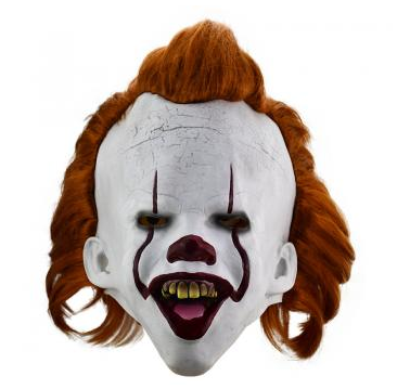 MASQUE DE CLOWN, MASQUE D'HALLOWEEN, MASQUE IT